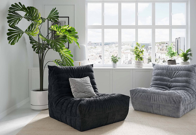 Кресло ДеФранс в детскую комнату, на веранду, в гостиную, в спальню, кресло без каркаса, в 3 раза легче